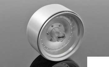 Stocker 1.7" Beadlock Wheels RC4WD Z-W0232 SILVER Alli 12mm Hex inc Hubs Bitz